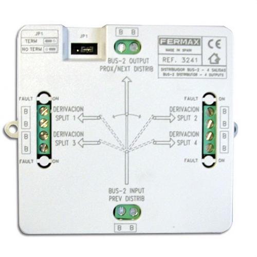 FERMAX - Distribuidor/aislador 4 salidas BUS2 - Imagen 2