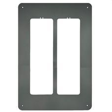 FERMAX - Marco embellecedor para 1/2 placas de calle CORA de tamaño S8