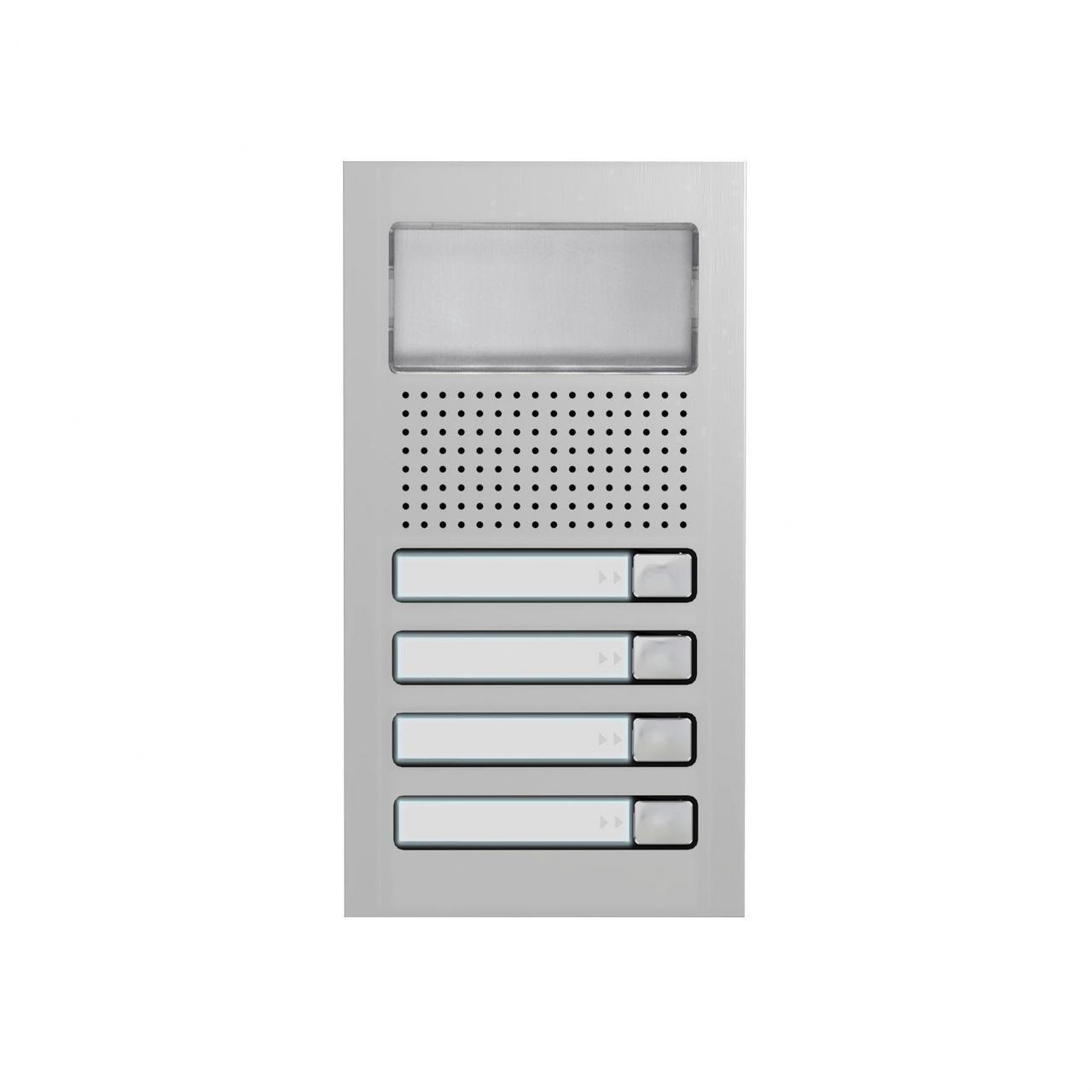 GOLMAR - Módulo rejilla N1140/AL 4 pulsadores compacta - Imagen 2