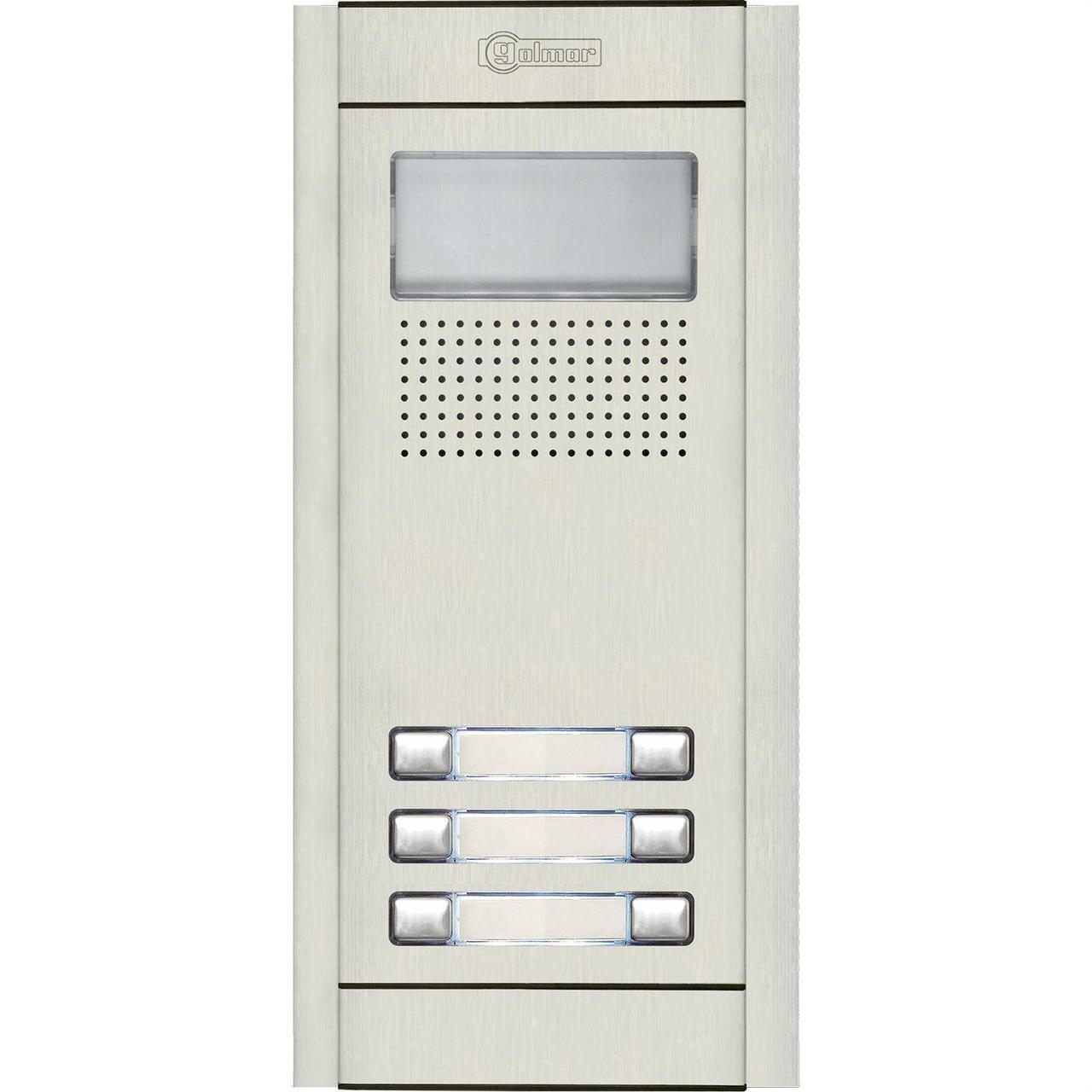 GOLMAR - Módulo mando N1206/90C 3 pulsadores dobles - Imagen 2