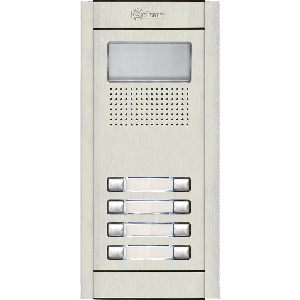 GOLMAR - Módulo mando N1208/90C 4 pulsadores dobles - Imagen 2