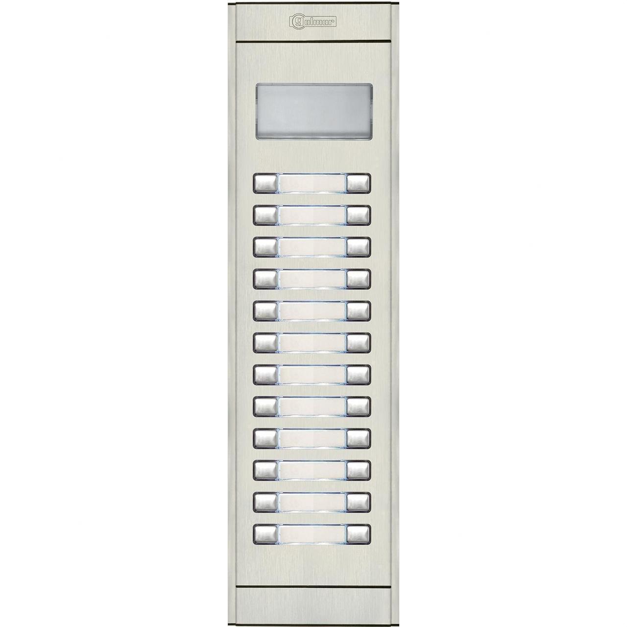 GOLMAR - Módulo mando N3224/60L 12 pulsadores dobles - Imagen 2