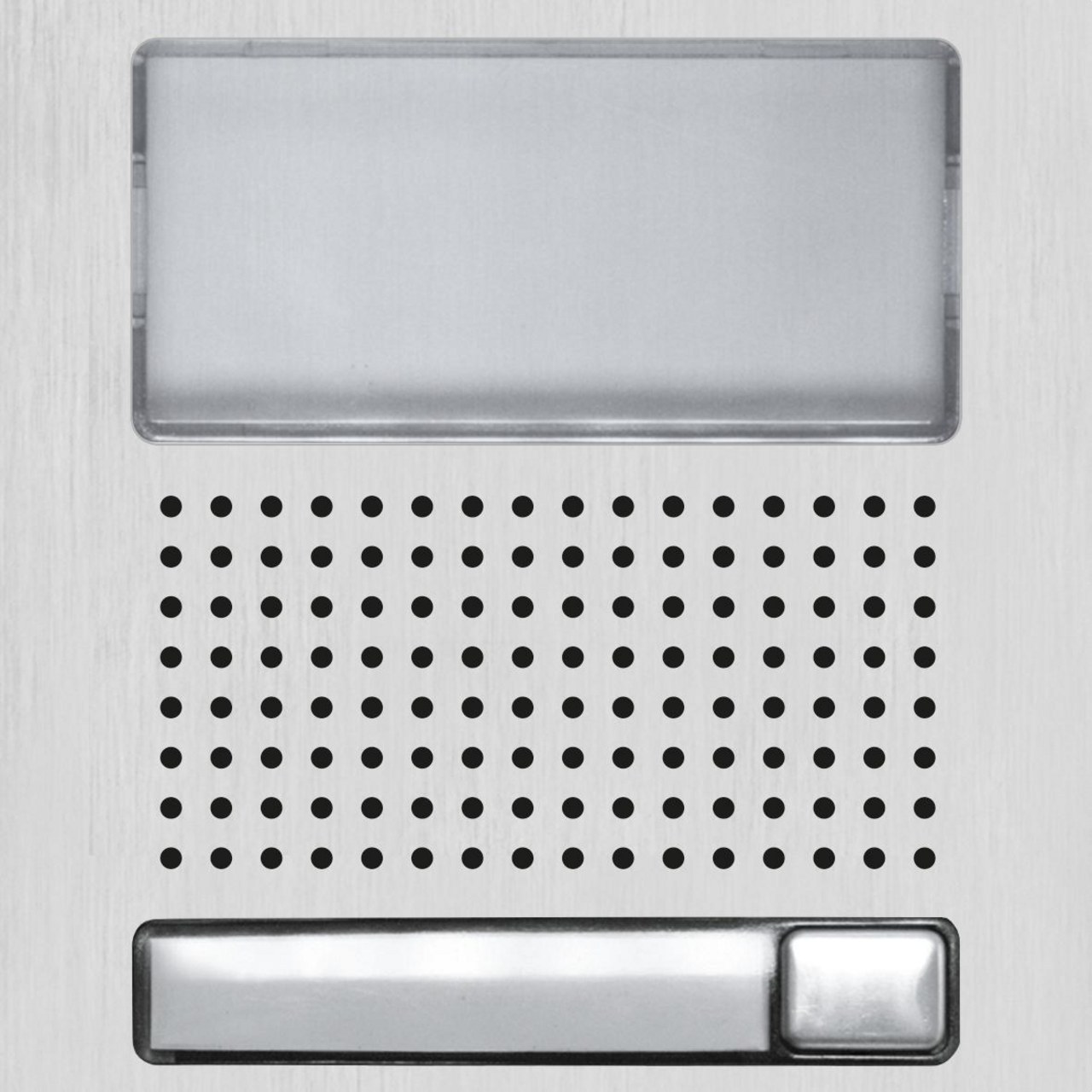 GOLMAR - Módulo rejilla N1110/AL 1 pulsador - Imagen 2