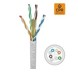 OPENETICS - Cable Cat. 6 U/UTP rígido Lszh Dca s2,d2,a1 en cajas de 305m con cruceta separadora