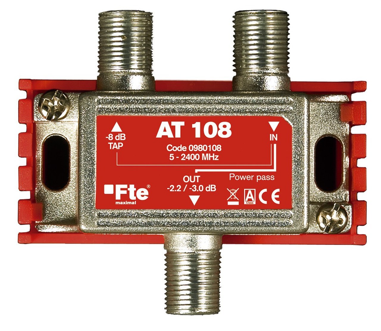 FTE-MAXIMAL - Derivador AT-108 conexión F 1 salida - Imagen 2
