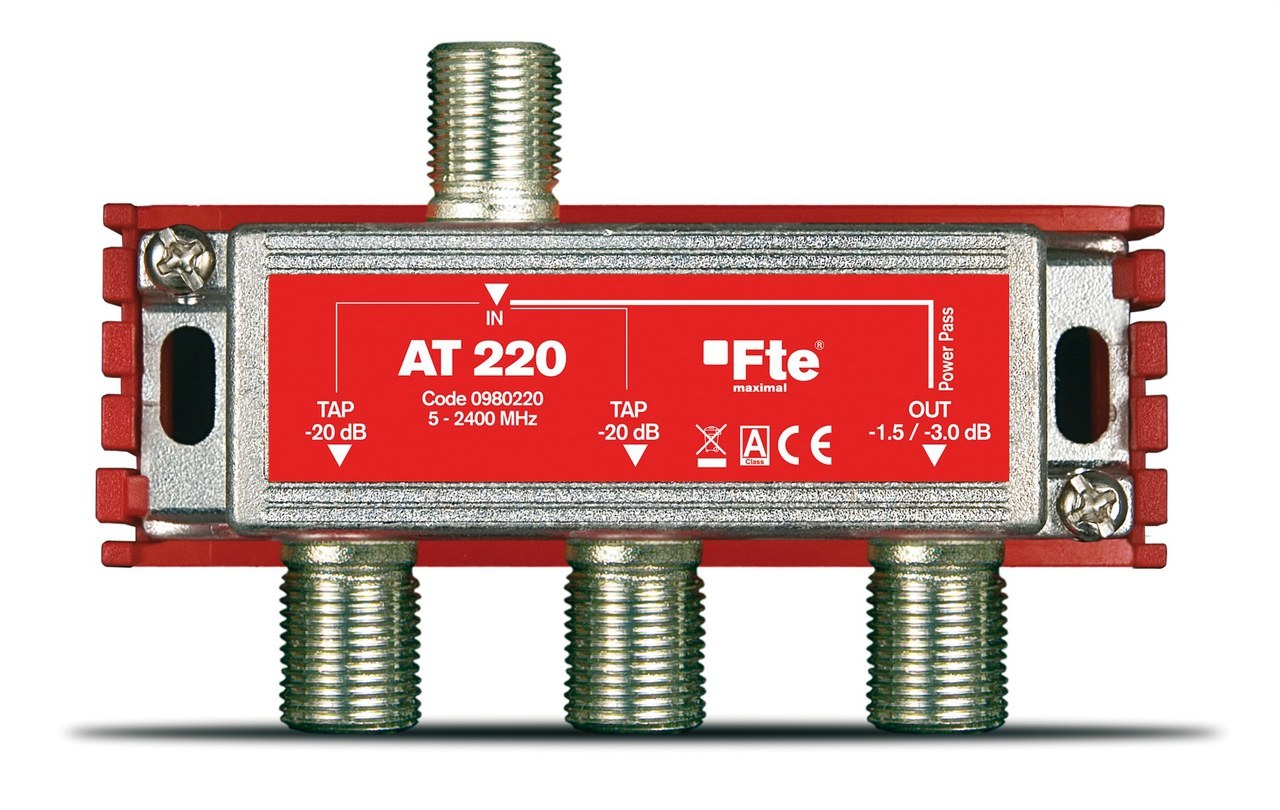 FTE-MAXIMAL - Derivador AT-220 conexión F 2 salida - Imagen 2