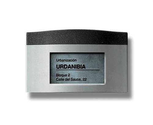 ALCAD - Módulo placa calle con tarjetero MTN-000 - Imagen 2