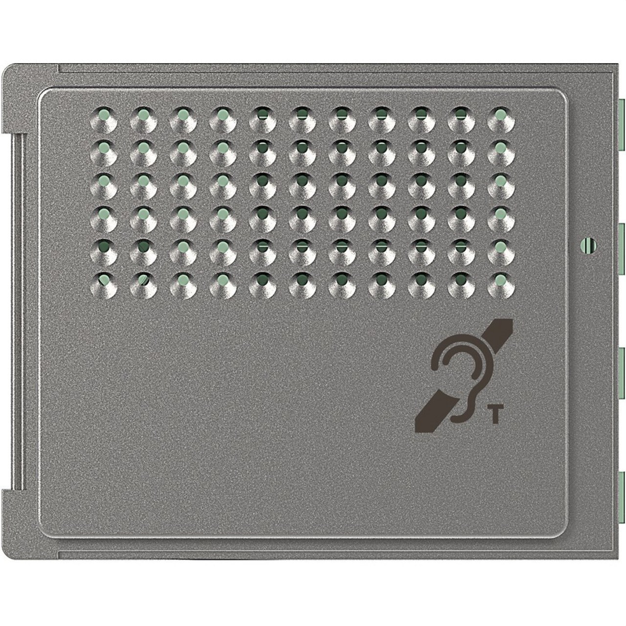 BTICINO - Placa frontal teleloop síntesis de voz acabado Robur - Imagen 2