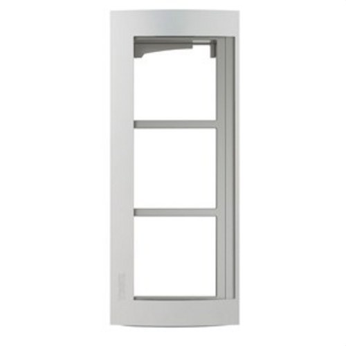 BTICINO - Soporte con 3 módulos acabado Allmetal - Imagen 3