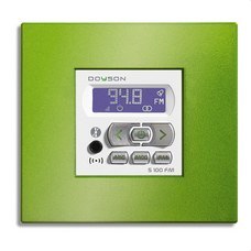 DOYSON - Mando amplificador ABS S100FM LCD radio FM blanco