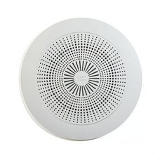 DOYSON - Rejilla RT5 con aro embellecedor ABS 5" blanco