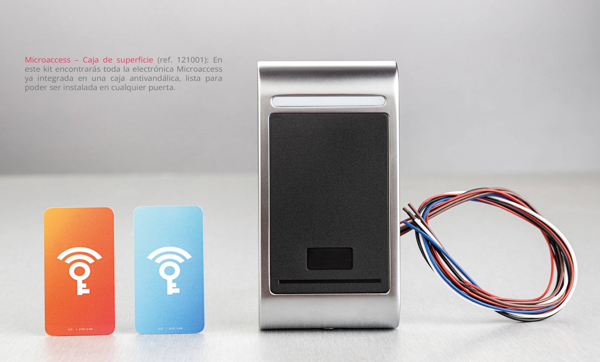 MICROACCESS - Microaccess dentro de Caja de Superficie Solo NA