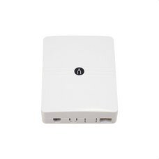 KEYNET SYSTEMS - Caja terminal FO 2p SC bandeja fusión 82x105x23mm ABS blanca