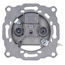 EKSELANS BY ITS - Toma final de cascada TU F4 con garras 2 conectores IEC universales TV-RD-SAT