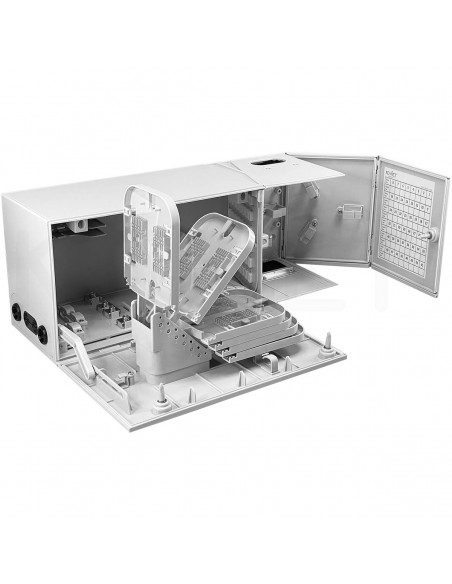 KEYNET SYSTEMS - CTO multioperador 144f 6 bandejas 48 adaptadores SC/LCdx con o sin fijación - Imagen 2