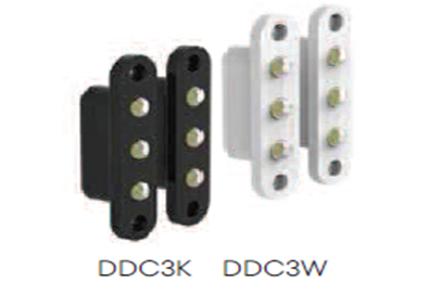 O&C - Contacto Puertas 24V AC/DC NEGRO 86mm