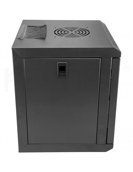 KEYNET SYSTEMS - Rack 10" pared 6Ux312x300mm incluye bandeja + panel 12 puertos vacío - Imagen 5