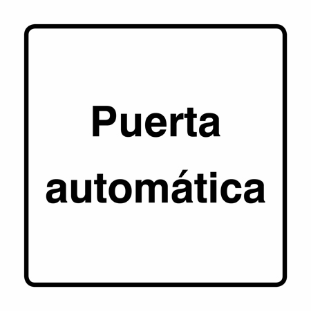 CDVI - PEGATINA DIGIWAY "PUERTA AUTOMÁTICA"