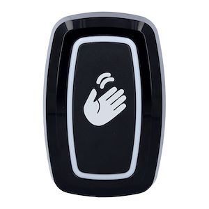 CDVI - Pulsador touchless RF negro