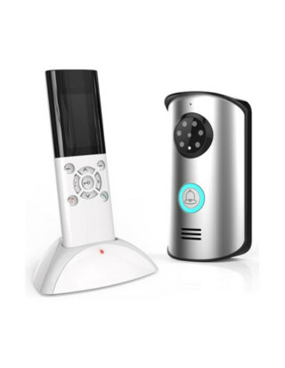 TELECTRISA - Videokit sin hilos 1 placa de videoportero IP55 de superficie cámara con visión de 120° y compresión H264