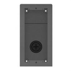 GOLMAR - Caja de superficie N821/AL para placas Nexa aluminio de 2(Al) x 1(An) módulos aluminio anodizado 2mm de espesor