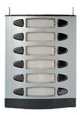 ALCAD - Módulo placa calle pulsador doble serie 966 MPD-006