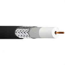EKSELANS BY ITS - Cable coaxial 6,9mm conductor CCS 1,13mm 128 hilos PE negro 100m