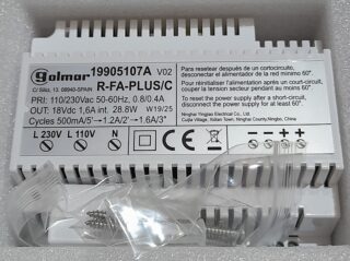 GOLMAR - R-Alimentador para 10 monitores/teléfono digital FA/PLUS/C