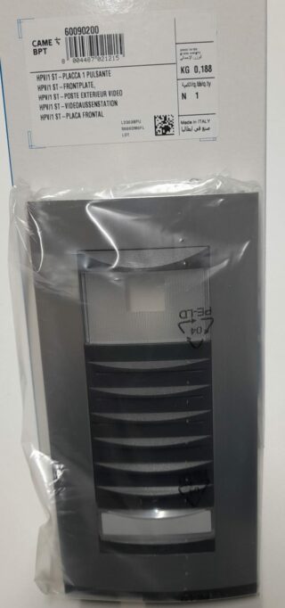 BPT - HPV/1 ST-FRONTPLATE,