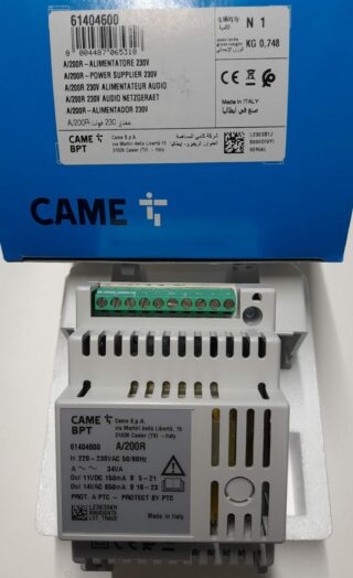 BPT - A/200R-POWER SUPPLIER 230V