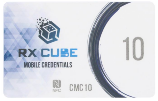 CDVI - TARJETA DE AMPLIACIÓN 10 CREDENCIALES MÓVILES PARA RX-CUBE