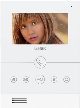 GALAK - MONITOR 2H VIVA VOZ 4,3" TECLAS TÁCTILES RETROILUMINADAS, INLUYE SOPORTE