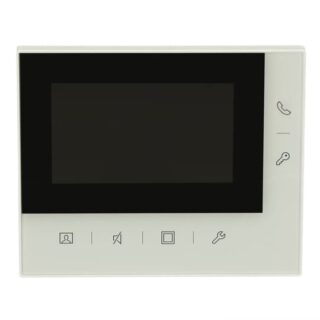 NIESSEN - Monitor color 4,3" Welcome manos libres blanco