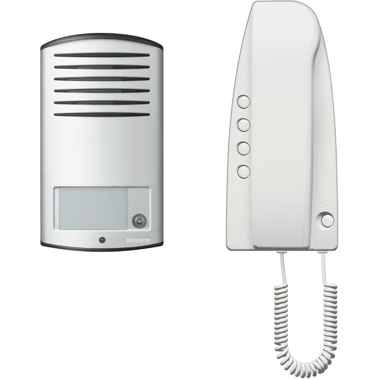 BTICINO - Kit audio 1 vivienda convencional, placa LÍNEA 2000 y teléfono SPRINT - Imagen 2