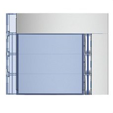 BTICINO - Placa frontal pulsador 3 pulsadores 1 columna acabado Allmetal