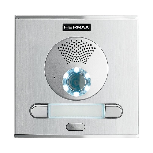 FERMAX - Kit video placa CITY y monitor VEO WIFI DUOX PLUS 2L con pantalla 4,3? en plástico ABS de alto impacto - Imagen 2