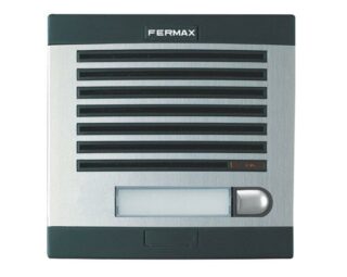 FERMAX - Kit portero CITYMAX 1L AG 230V con teléfono, blanco