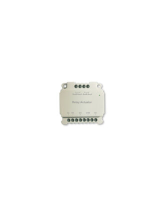 GALAK - Módulo Relé en sistemas de videoportero Galak bus 2 hilos.(abrir 2ª Cerradura o encendido de luces, etc..) 10A 120Vca/24Vcc.Dimensiones en mm: 55 (alto) x 55 (ancho) x 24 (fondo).Consumo 30mA(20mA en reposo)