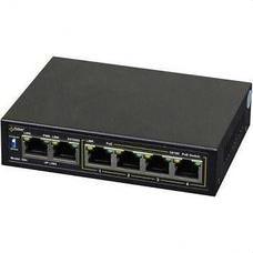 FERMAX - Switch IP 4 puertos POE