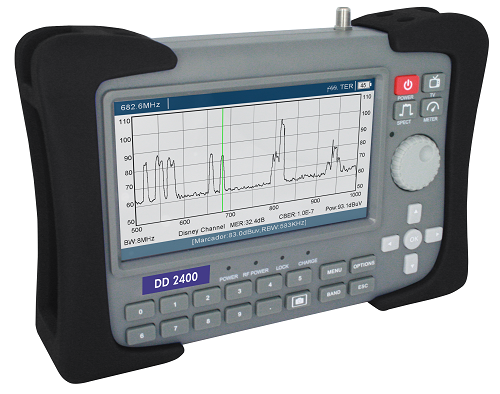 EKSELANS BY ITS - Medidor de campo profesional DVBT/T2 - S/S2- C. Dolby DD+