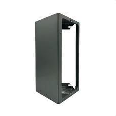 FERMAX - Soporte angular para placa de calle CORA de tamaño S6 oarientable 45º pared aluminio - Imagen 2