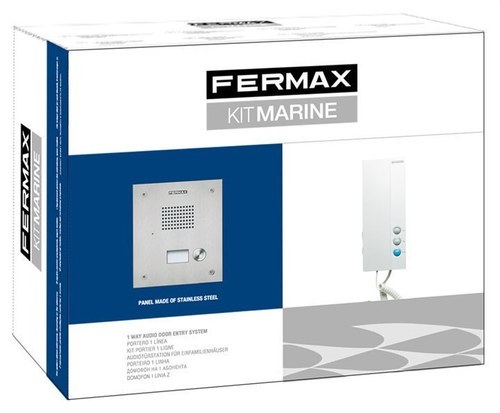 FERMAX - KIT PORTERO MARINE VDS COLOR ACERO INOXIDABLE - Imagen 2