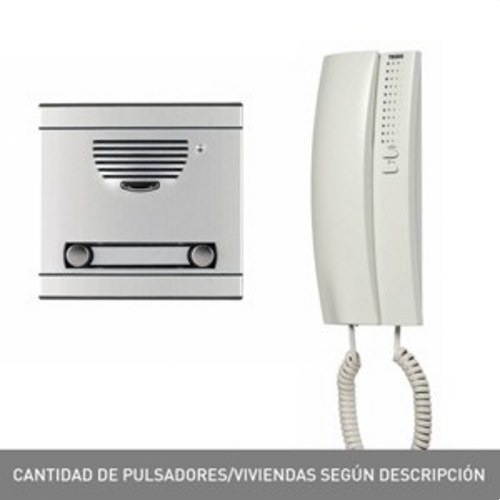 TEGUI - Kit portero A5 con placa y teléfono serie 7 - Imagen 2