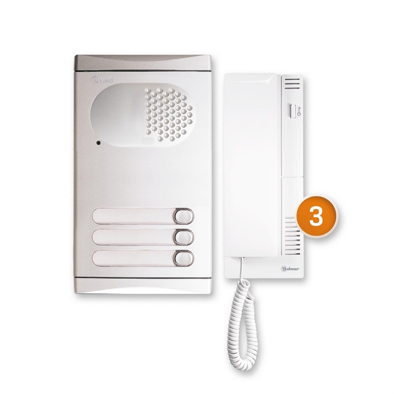 GOLMAR - Kit audio 4130/AL 3 viviendas - Imagen 2