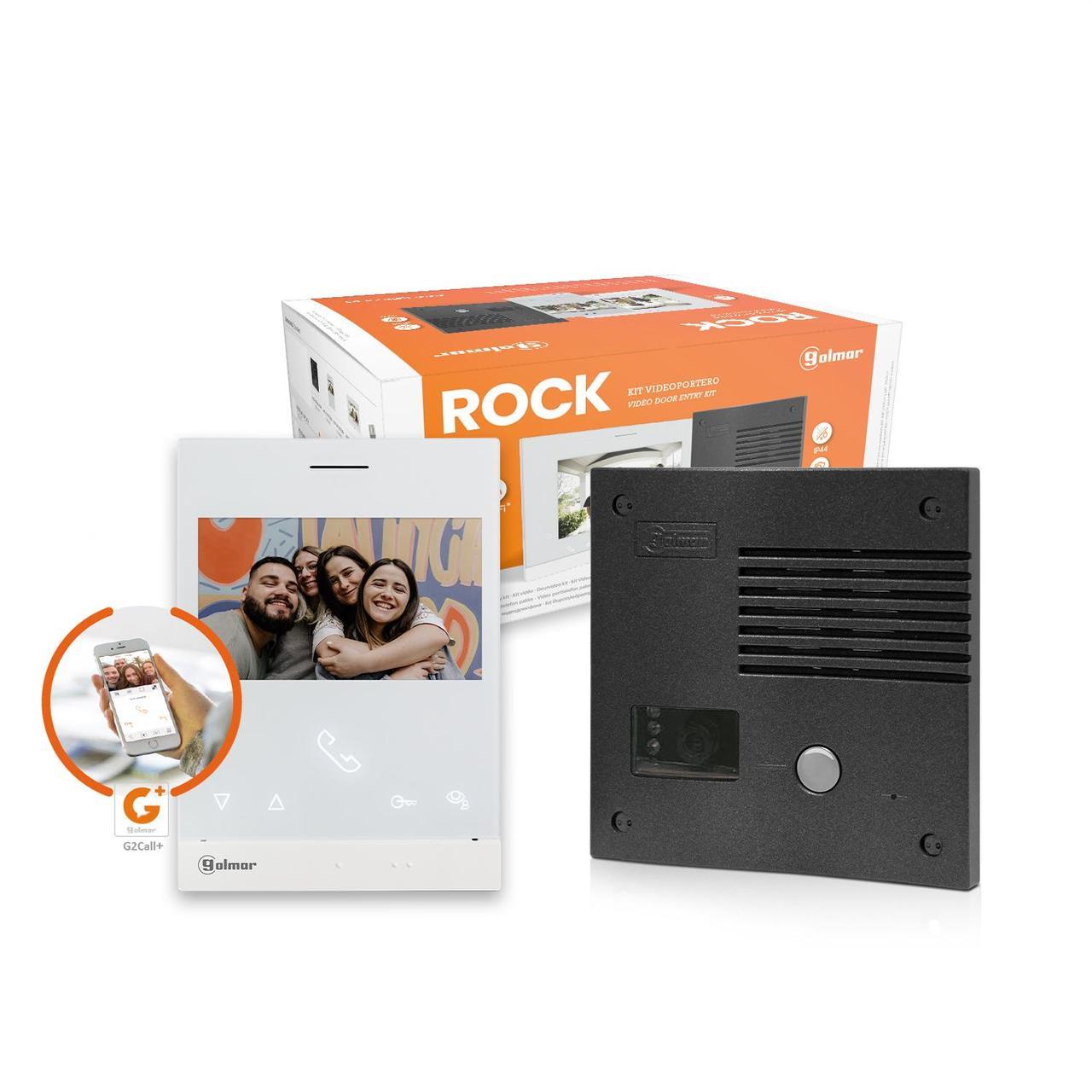 GOLMAR - Kit videoportero ROCK R5110/ART 4W LITE 1 línea con Wifi - Imagen 2