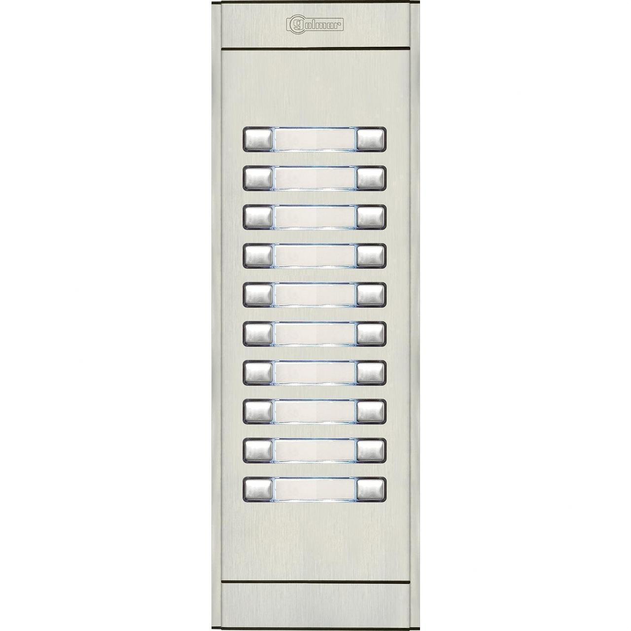 GOLMAR - Módulo mando N3220/60C 10 pulsadores dobles - Imagen 2