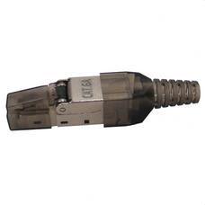 OPENETICS - Conector RJ45 ethernet industrial Cat. 6A UTP/STP macho para cable rígido y flexible AWG 23-26 (tool-less)