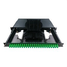 FTE-MAXIMAL - Panel de conexión PATCH-24FG 24 fibras con guias+ 24 SC/APC