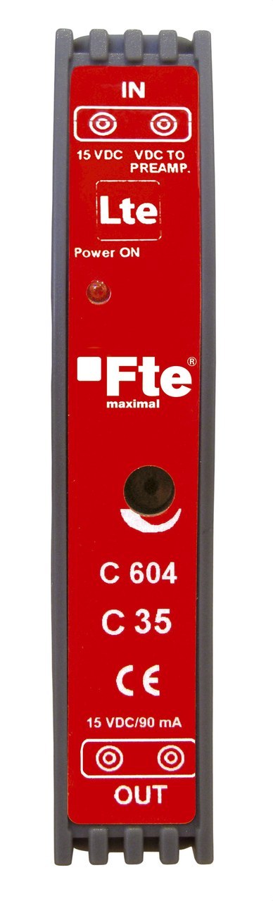 FTE-MAXIMAL - Amplificador C604 monocanal 27 52/125dBuV - Imagen 3