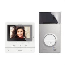 BTICINO - Kit vídeo 1 vivienda 2 hilos, placa LÍNEA 3000 y monitor Classe 100 avanzado